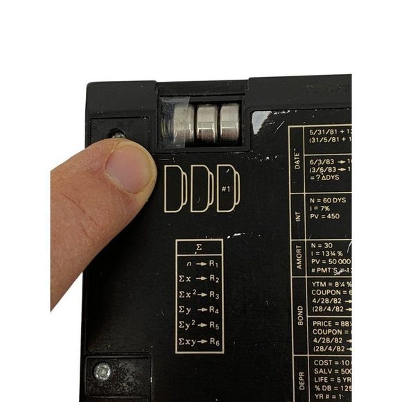 USA Made Hewlett Packard HP 12C Financial Business Programmable Calculator 1988 - Picture 9 of 15